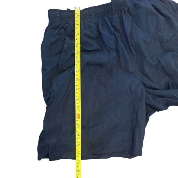 Speedo Men's Swim Trunks Medium Navy Blue Standard Elastic Waist Mesh Lining - Picture 11 of 11